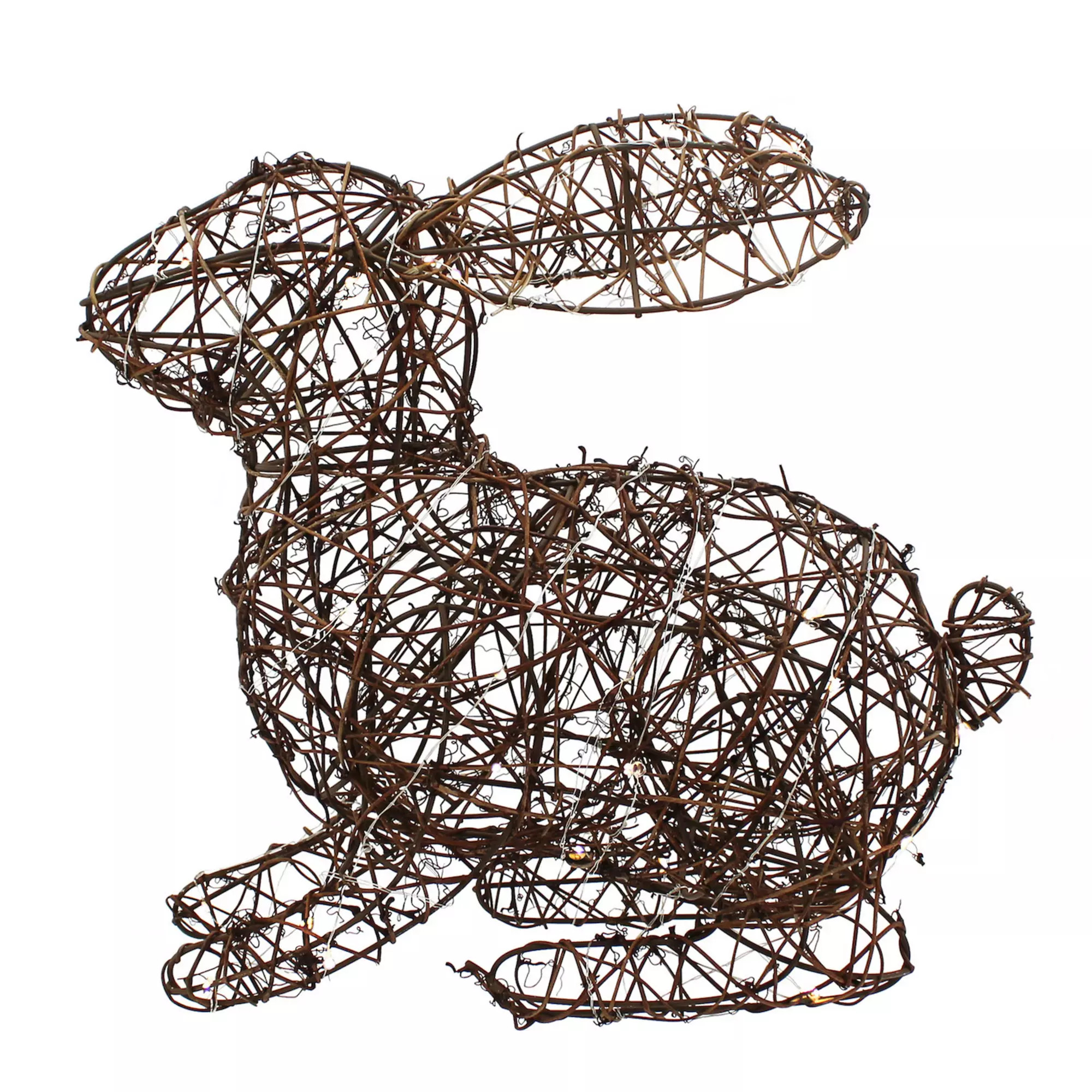 Celebrate Together™ Easter Grapevine Crouching Bunny LED Floor Decor | Kohl's