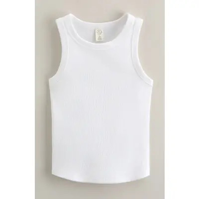 Treasure & Bond Kids' Easy Rib Tank in Pink Frosting at Nordstrom | Nordstrom