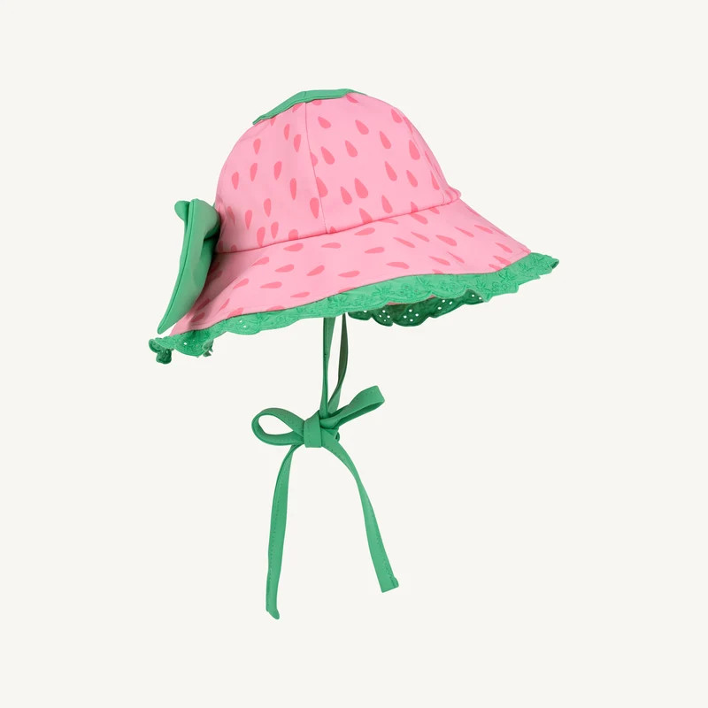 Pippa Petal Hat - Suffolk Seeds with Gibson Island Green | The Beaufort Bonnet Company