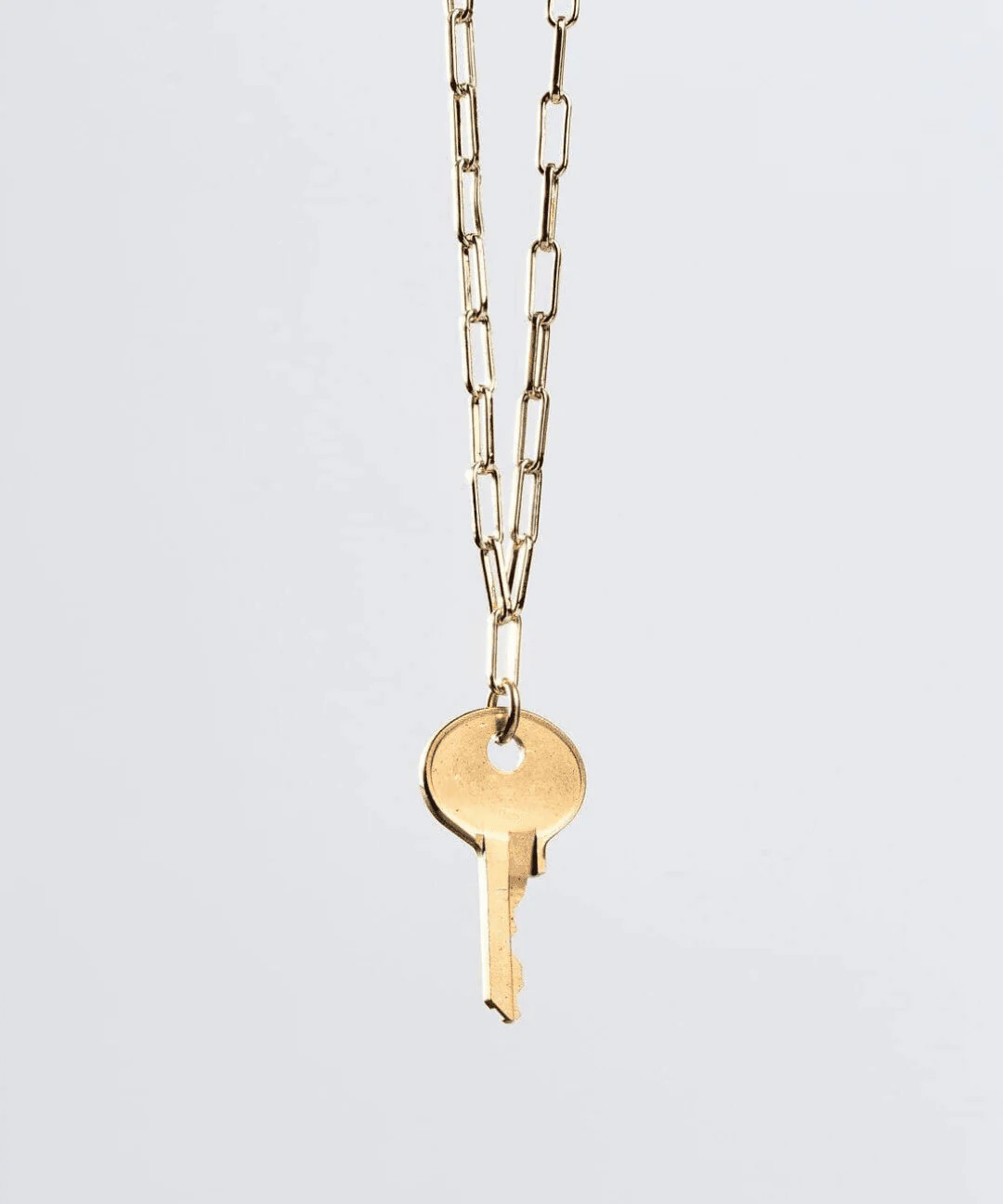 Custom Engraved Dainty Brooklyn Key Necklace | The Giving Keys | The Giving keys