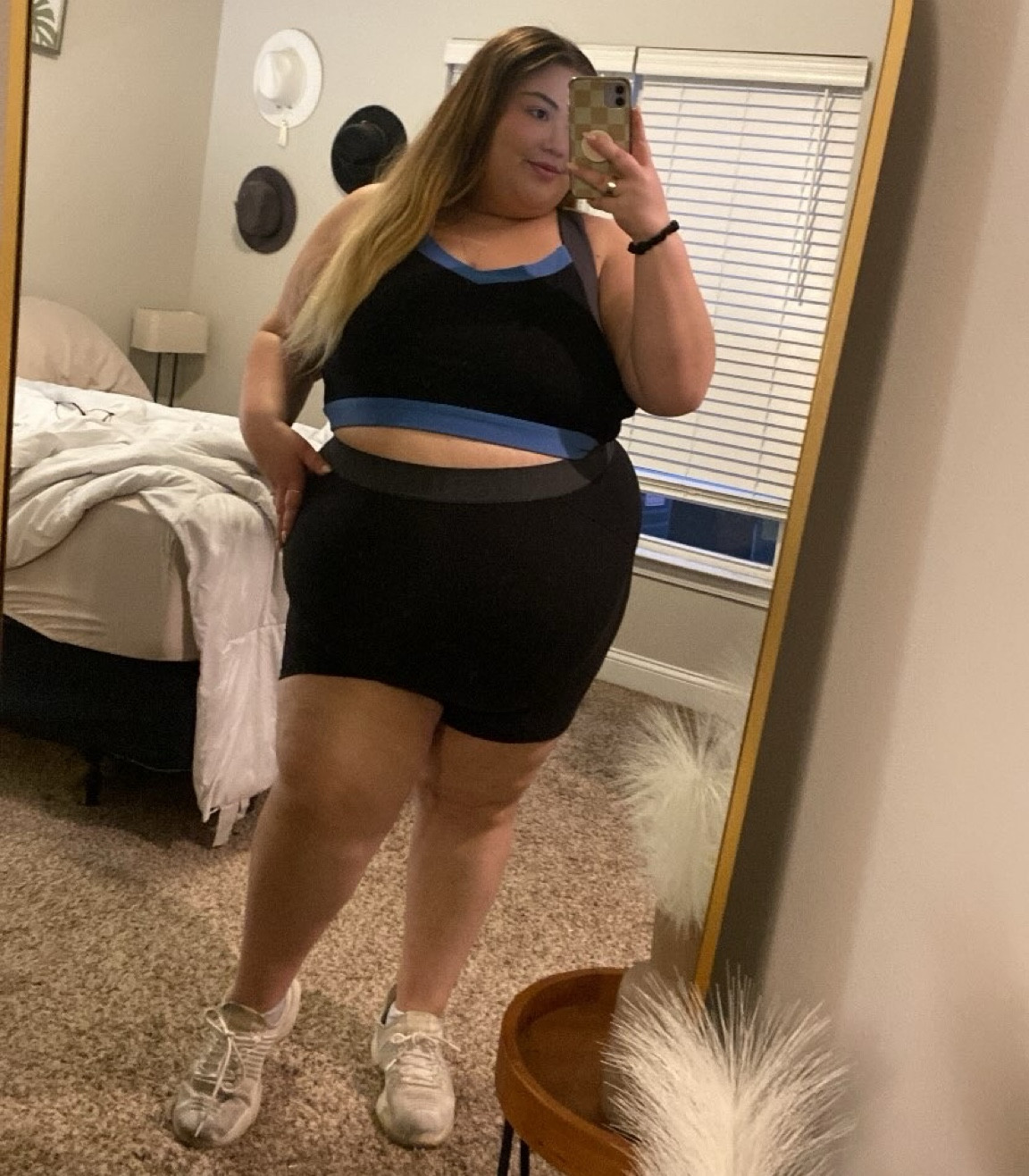 the most supportive bra & these shorts do not roll down!

#LTKMostLoved #LTKstyletip #LTKplussize