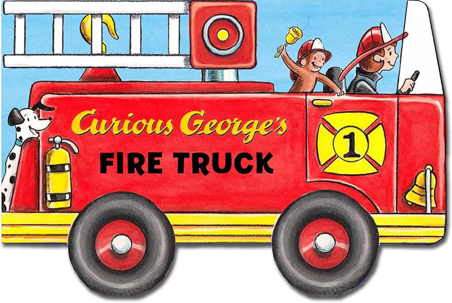 Curious George's Fire Truck (mini movers shaped board books) | Amazon (US)