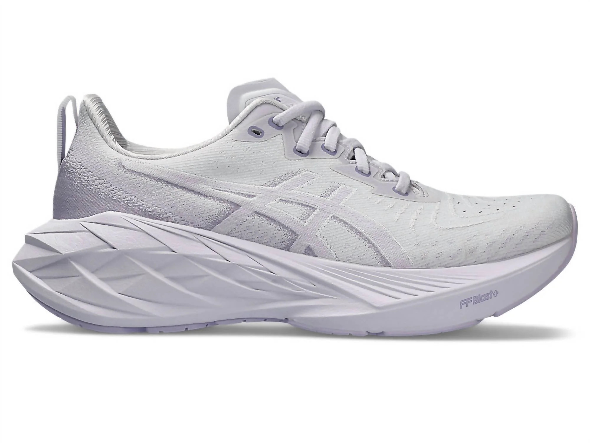 Women Novablast 4 Running Shoes In Lilac Hint/faded Ash Rock | Shop Simon