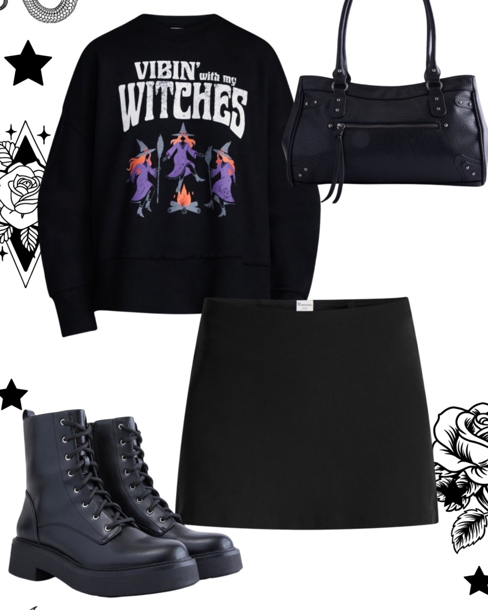 Edgy Halloween style from Walmart

#LTKgrwm #LTKootd #LTKPetite