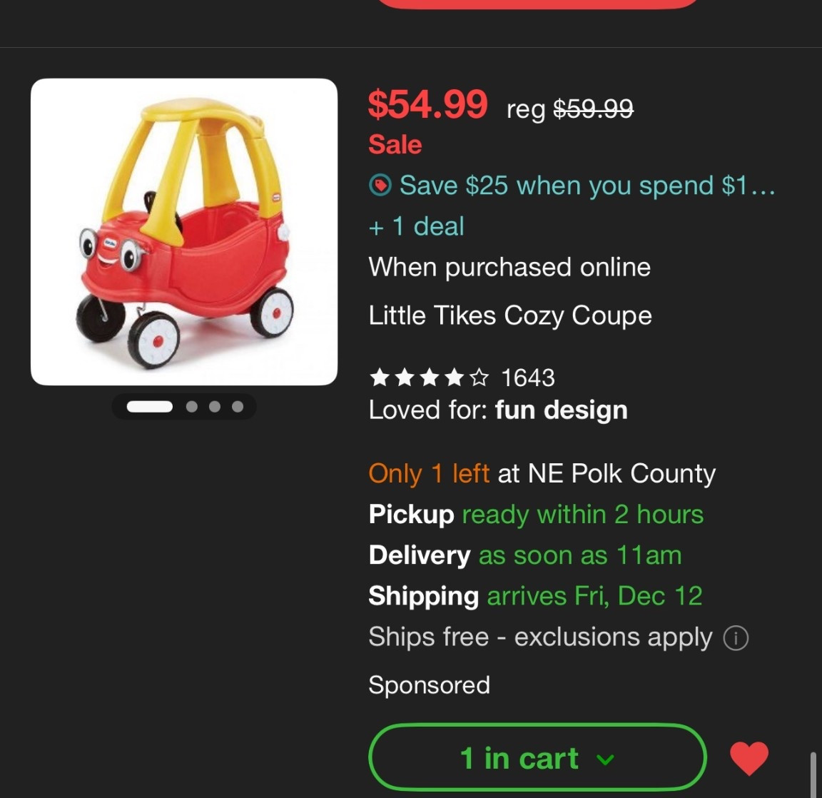 Love this little car for our little ones 

#LTKGiftGuide #LTKHoliday #LTKSaleAlert