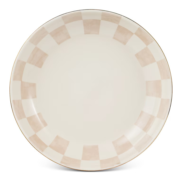 Thyme & Table Celine Ceramic Serve Bowl Tan | Walmart (US)