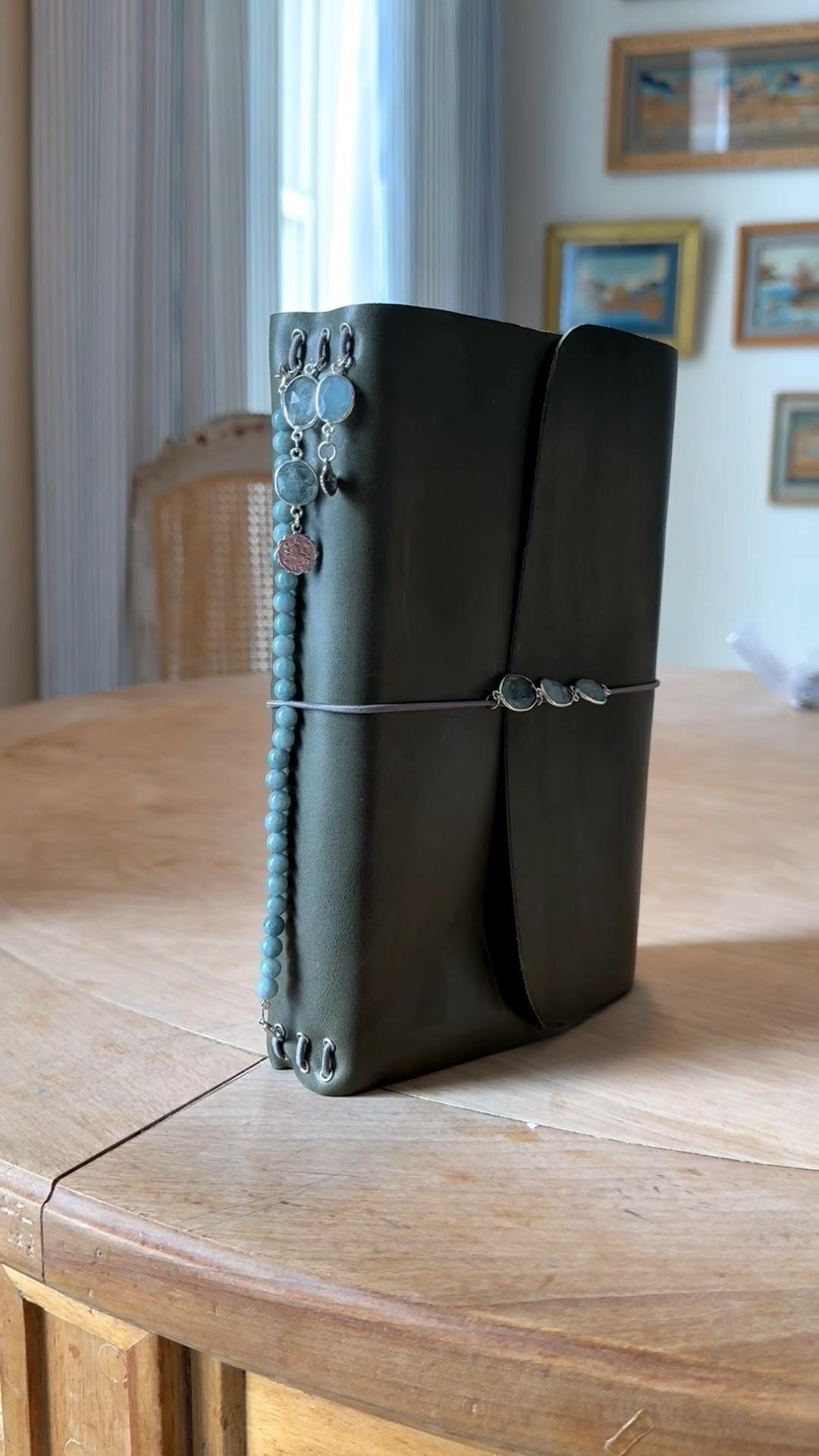 All the charms and supplies I used to customize my journal 