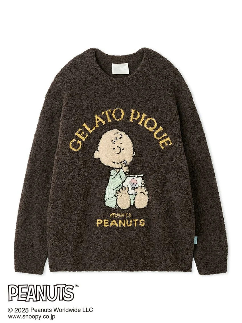 [PEANUTS] [MENS] Original Art Jacquard Pullover | Gelato Pique
