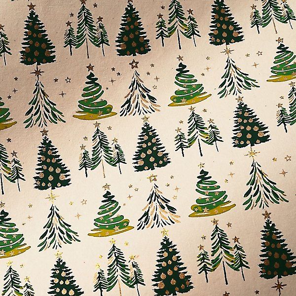 Green Christmas Tree Handmade Paper | Paper Source | Paper Source