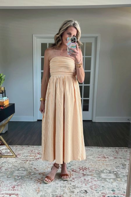 Wedding ready- this is the perfect dress for a May wedding! (Outdoors) wearing size small! 

#LTKFindsUnder100 #LTKWedding #LTKStyleTip