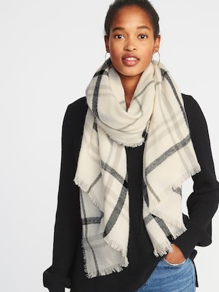 Flannel Blanket Scarf for Women | Old Navy US