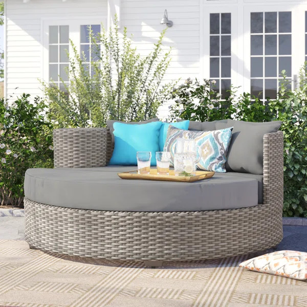 Rockport Patio Daybed with Cushions | Wayfair North America