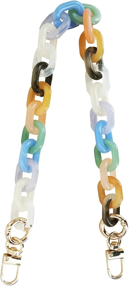 Acrylic Chain Strap for Women Handbag,Purse Chain Strap Replacement,Bag DIY Chain Accessories | Amazon (US)
