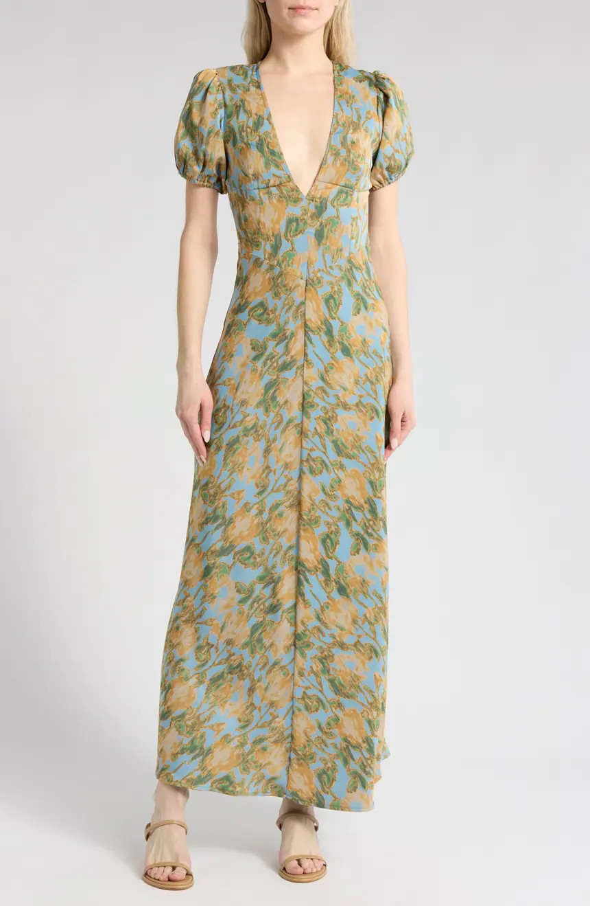 WeWoreWhat Puff Sleeve Maxi Dress | Nordstromrack | Nordstrom Rack