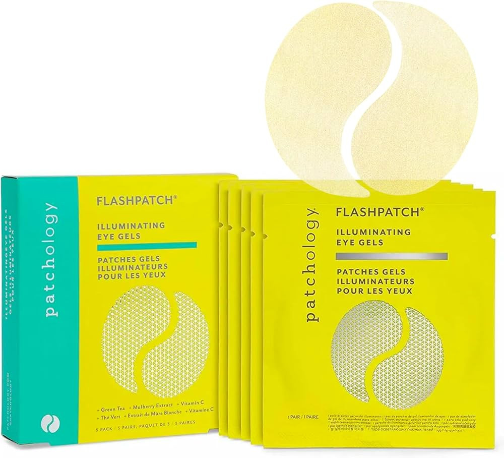 PATCHOLOGY Eye Mask, Brightening Under Eye Patches for Puffy Eyes and Dark Circles, Vitamin C Ser... | Amazon (US)