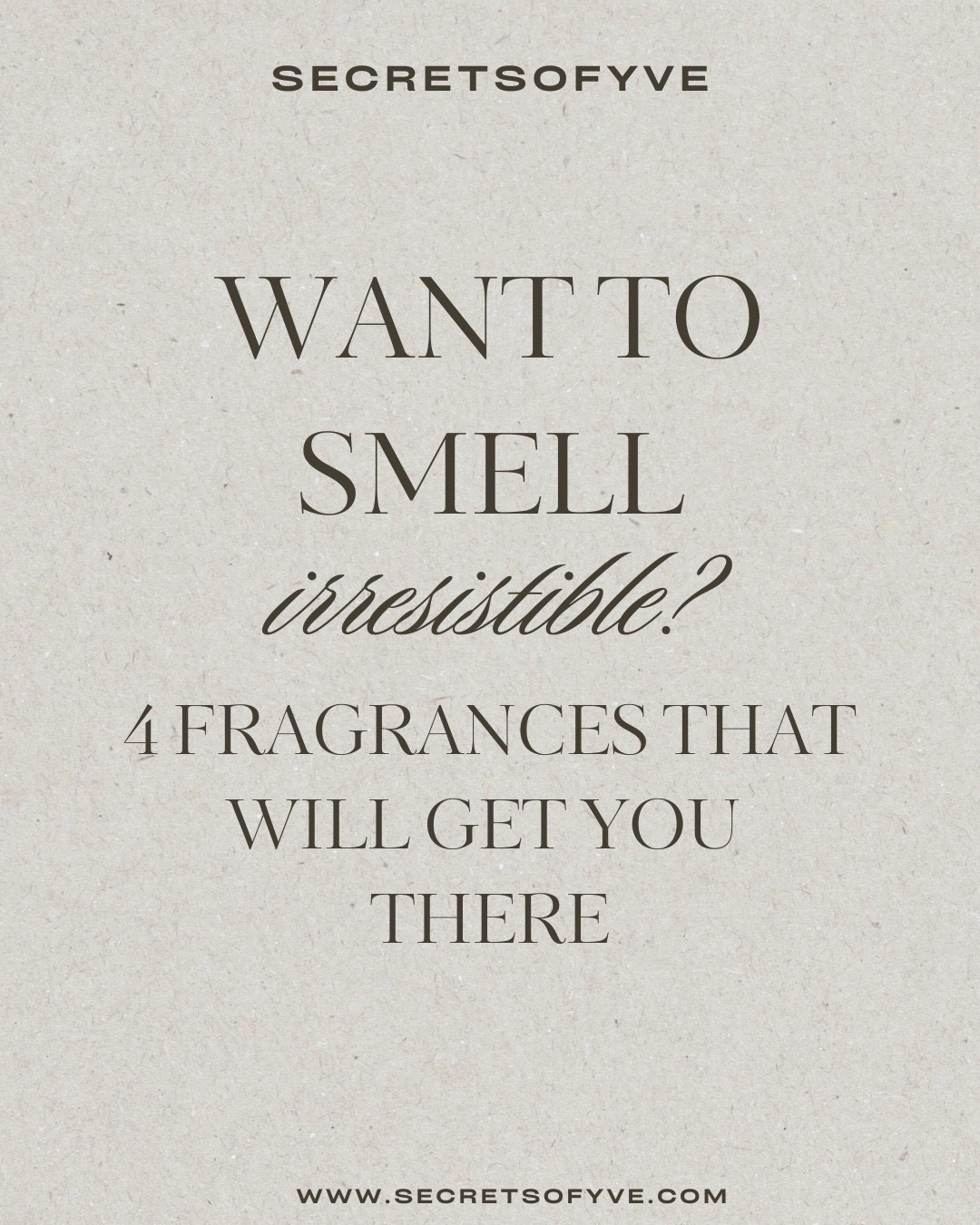 SecretsofYve: These 4 fragrances will level up your confidence and will create compliments after compliments. Shop my favorite finds which you can also get as gifts for loved ones!
#Secretsofyve #ltkgiftguide
Always humbled & thankful to have you here.. New posts daily at 3pm & 4:15pm EST. 
CEO: PATESI Global & PATESIfoundation.org
@secretsofyve : where beautiful meets practical, comfy meets style, affordable meets glam with a splash of splurge every now and then. I do LOVE a good sale and combining codes! #ltkstyletip #ltksalealert #ltku #ltkplussize #ltkmidsize #ltkover40 #ltkpetite #ltkvlog #ltktravel #ltkbump #ltkmomlife #ltlgrwm #ltkmorningroutine #ltkootd #ltktall secretsofyve

#LTKWedding #LTKBeauty #LTKSeasonal