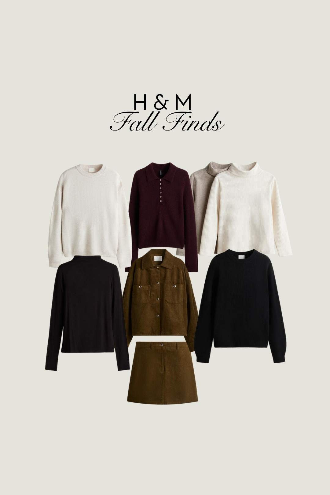 November H&M Finds 

 #LTKFashion