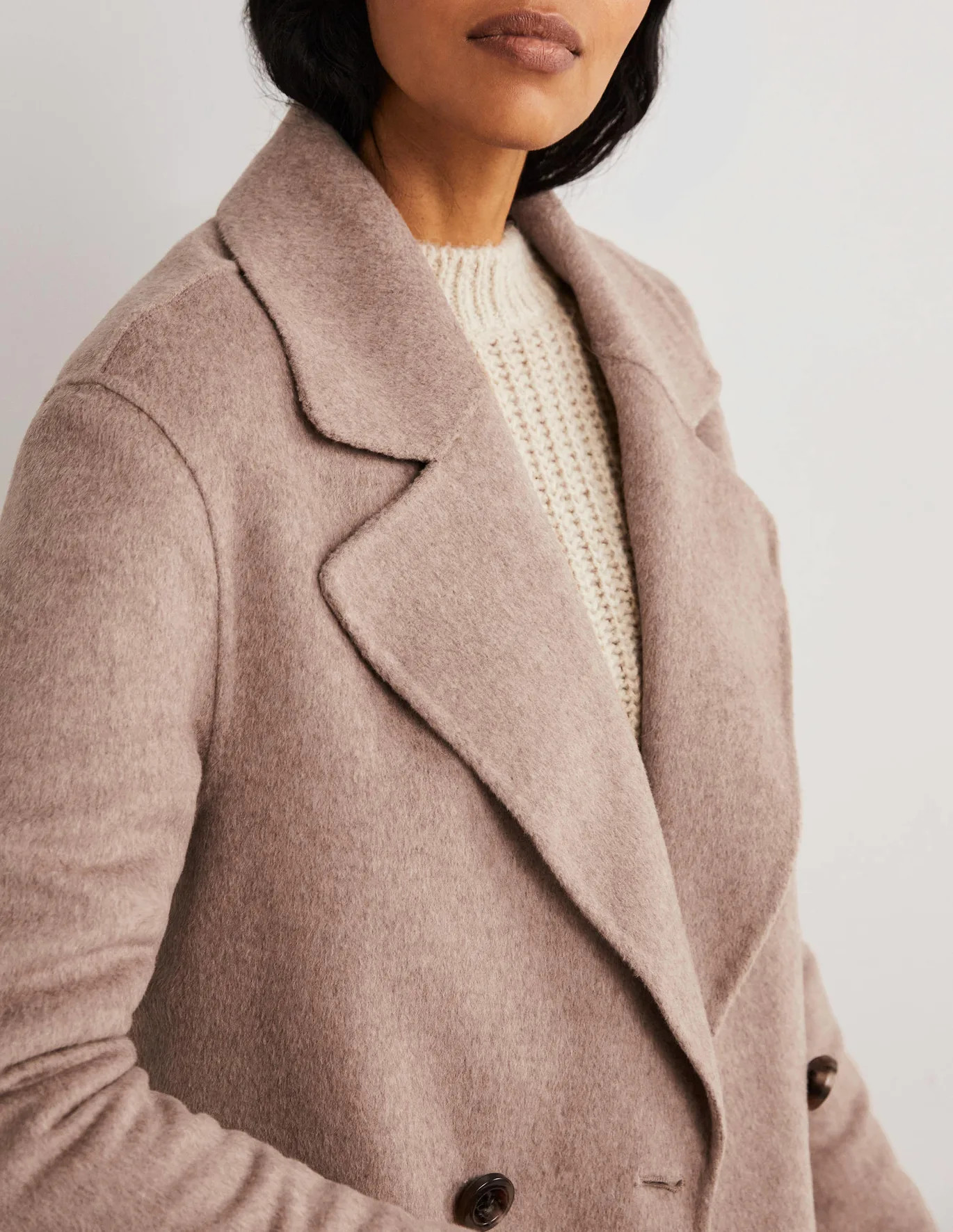 Double Faced Wool Coat | Boden (UK & IE)
