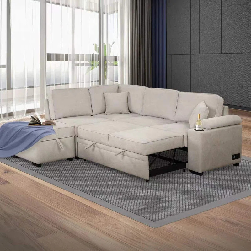 86.88'' Upholstered Sleeper Sofa | Wayfair North America