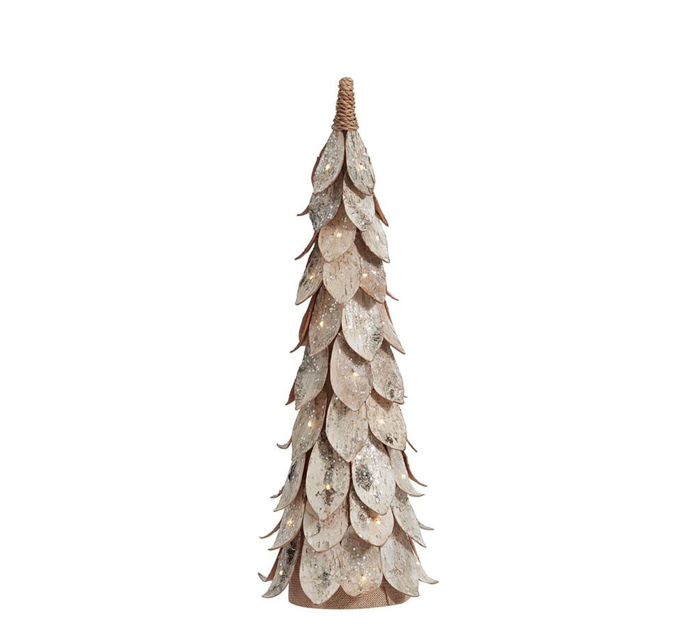 Pre-Lit Birch Trees | Pottery Barn (US)
