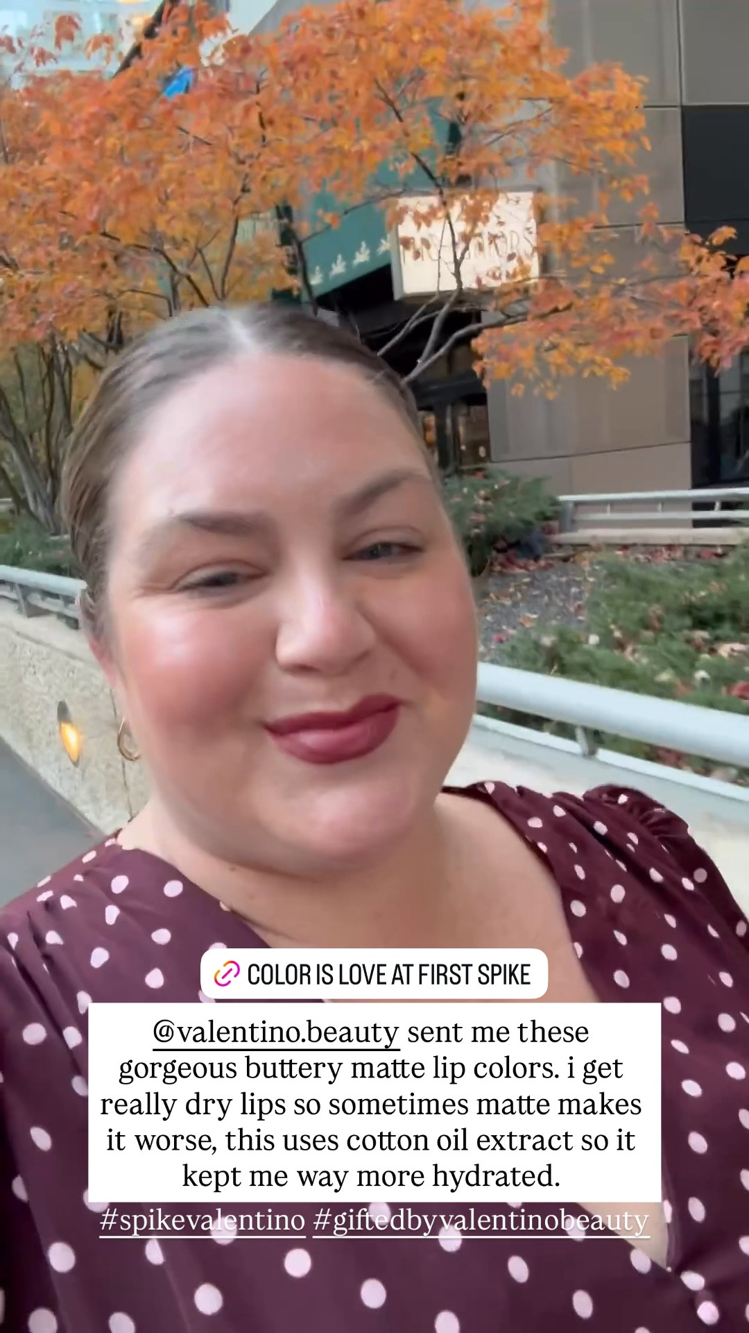 Thank you Valentino Beauty for sending me this gorgeous matte lip that is still buttery so it doesn’t dehydrate! 

#LTKBeauty #LTKHoliday #LTKGiftGuide