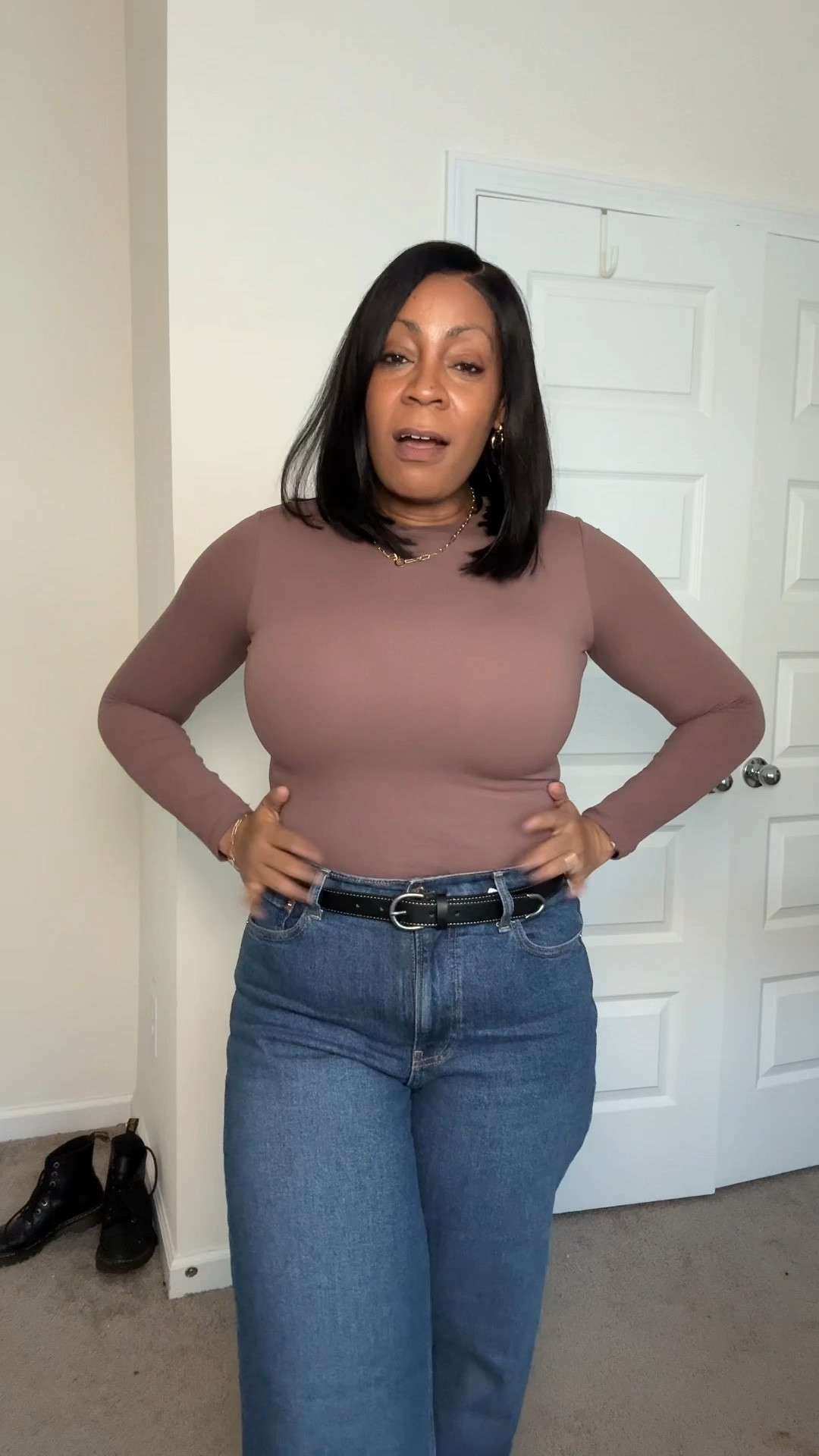 Love these tops from Pumiey!! Wearing size large here but I like to size up on the long sleeves, an xl would be preferred. 

Wearing size 30 in the jeans they fit me true to sizee

Ootd casual outfit 
Wide leg jeans
Gap jeans
Size 12
Amazon fashion 

#LTKMidsize #LTKOver40 #LTKootd