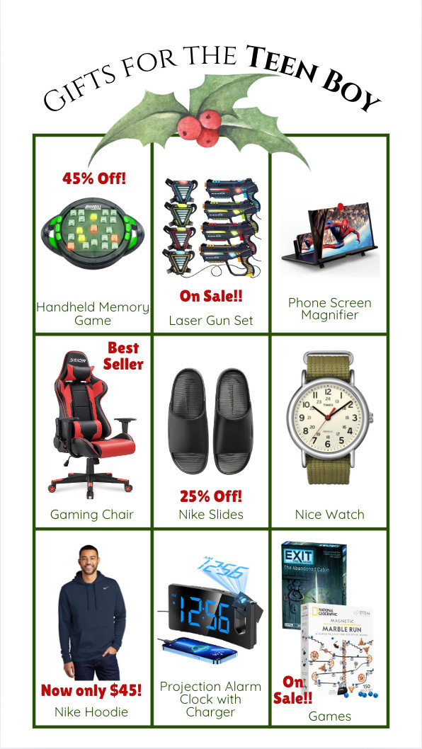 Gift ideas for the teen boys in your life. Take advantage of the deals!! 

 #LTKGiftGuide #LTKHoliday #LTKSaleAlert