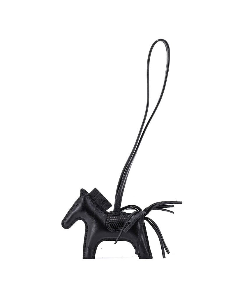 Pre-Owned HERMES Pm GriGri Rodeo Touch Bag Charm Leather with Lizard | Bloomingdale's (US)