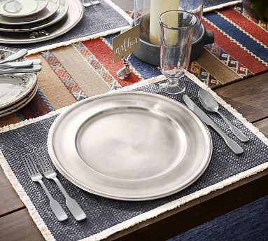 Pewter Charger Plate | Pottery Barn (US)