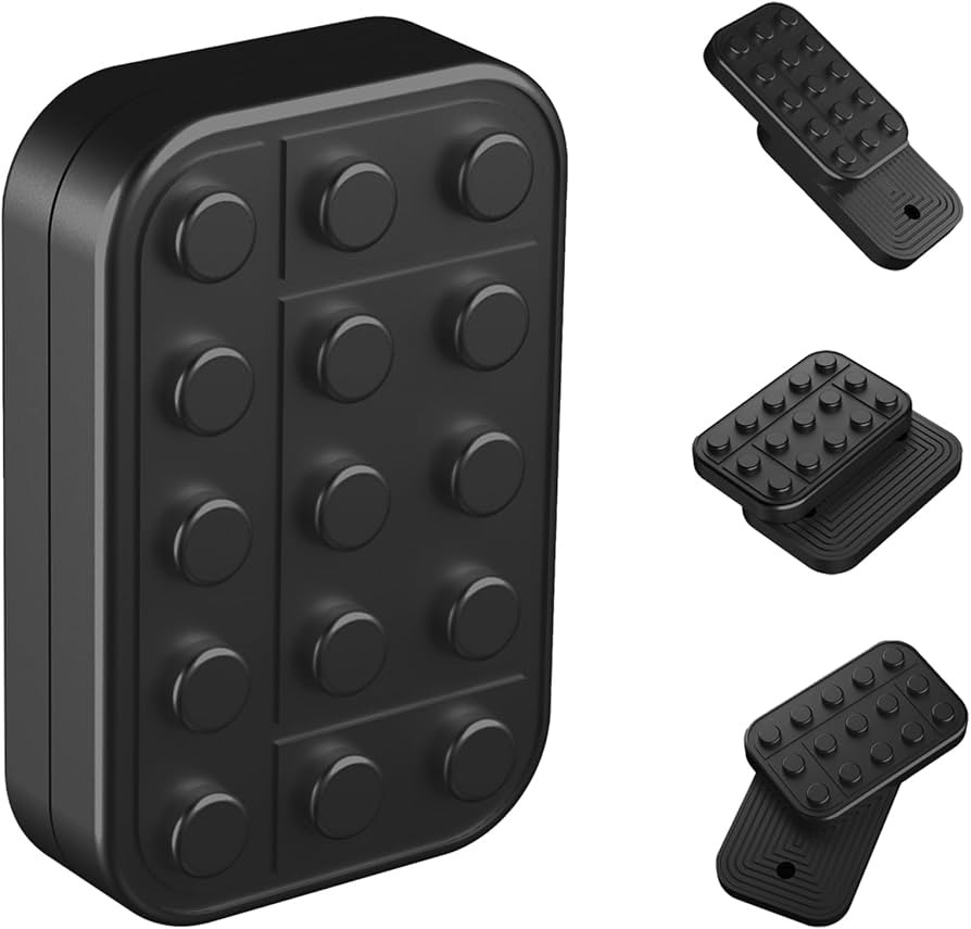 Fidget Toys Adults Metal Fidget Slider Magnetic EDC Haptic Fidget Toys for Adults - Black1 | Amazon (US)