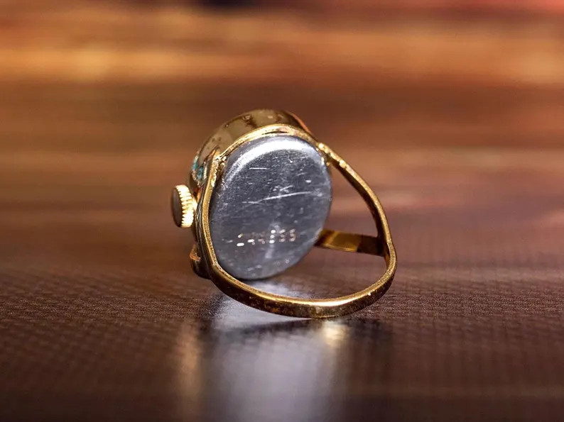 Chaika Watch Ring Ladies Mechanical Watch Original Vintage Watch Gift for Her Ring Watch Good Wor... | Etsy (US)