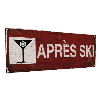 Apres Ski Metal Sign | Wayfair North America