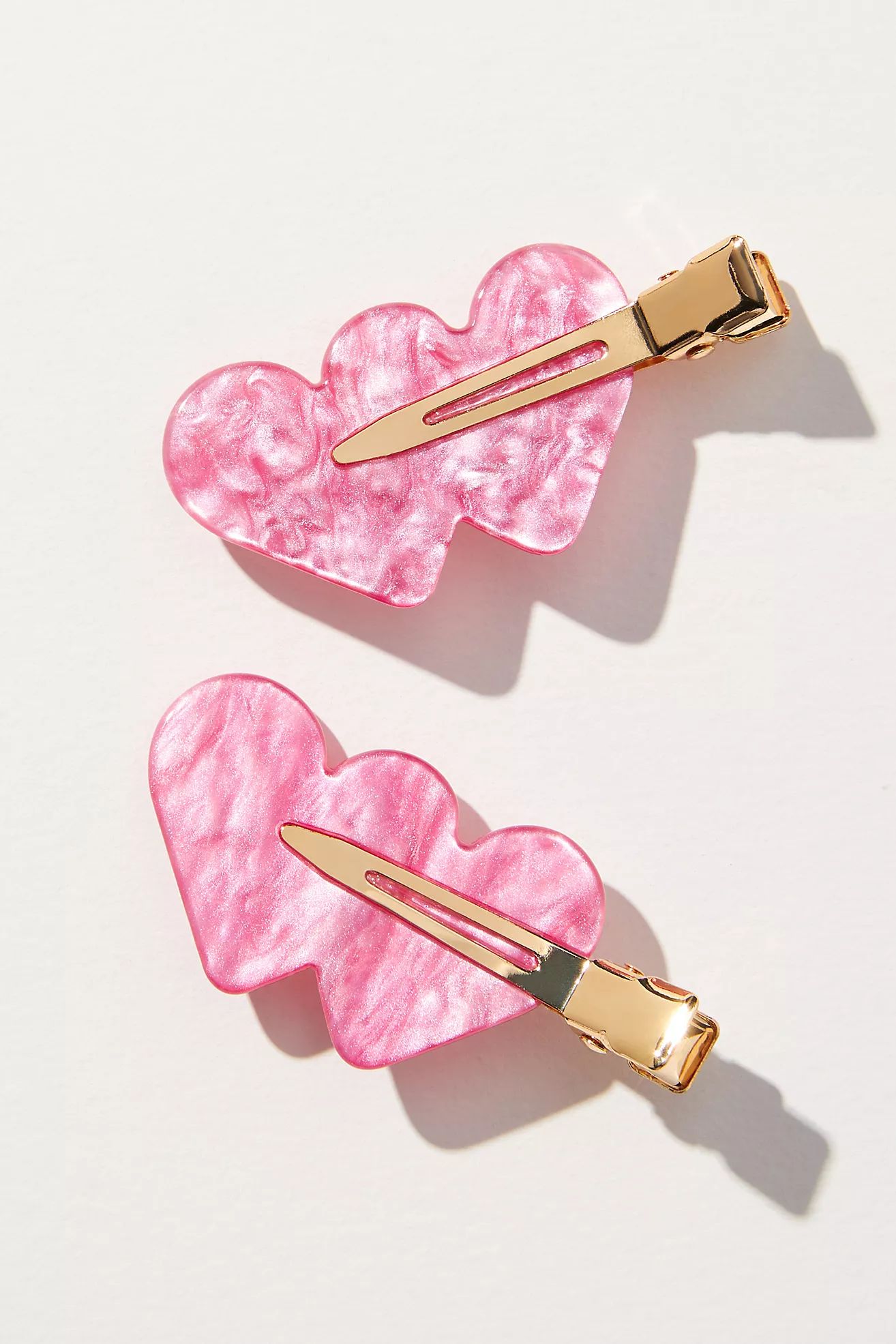 Effortless Glamour Crease-Free Hair Clips, Set of 2 | Anthropologie (US)