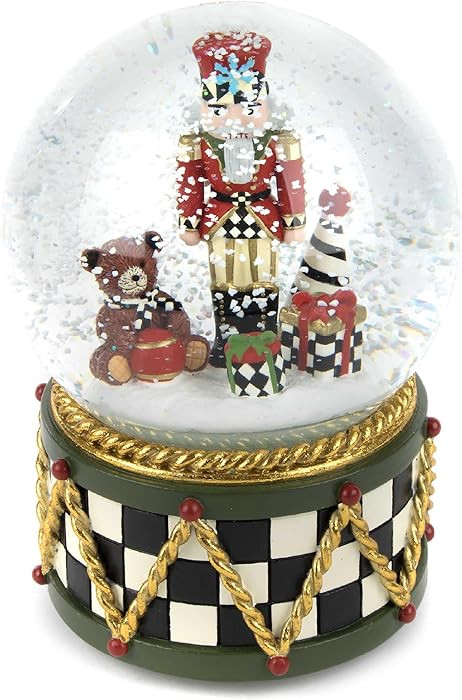 MACKENZIE-CHILDS Snow Globe, Christmas Decor for Living Room, Nutcracker | Amazon (US)