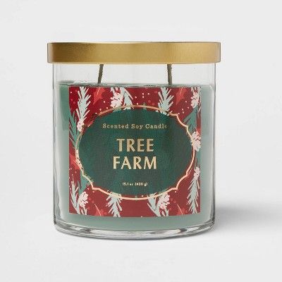 Lidded Glass Jar Candle Tree Farm - Opalhouse™ | Target