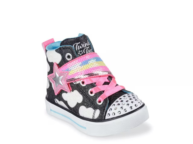 Skechers Twinkle Toes Twinkle Sparks Shooting Star Light-Up Sneaker - Kids' | DSW