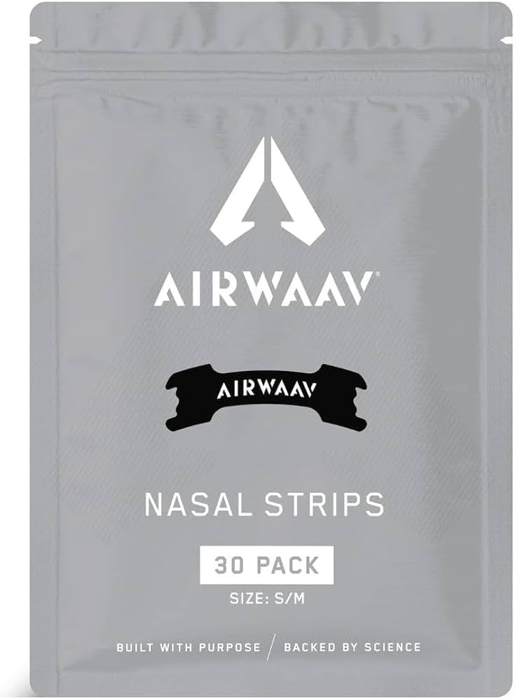 AIRWAAV Nasal Strips (30 Ct) - Nose Strips to Boost Oxygen Intake, Reduce Snoring, Improve Sleep ... | Amazon (US)