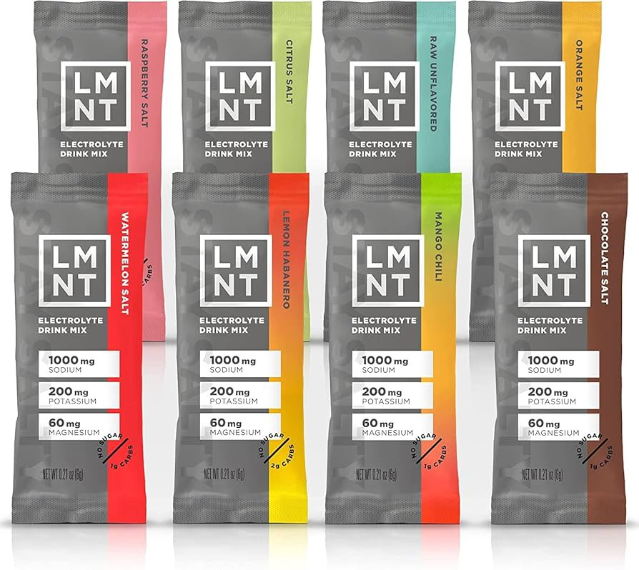 LMNT Keto Electrolyte Powder Packets | Paleo Hydration Drink Mix | No Sugar, No Artificial Ingred... | Amazon (US)
