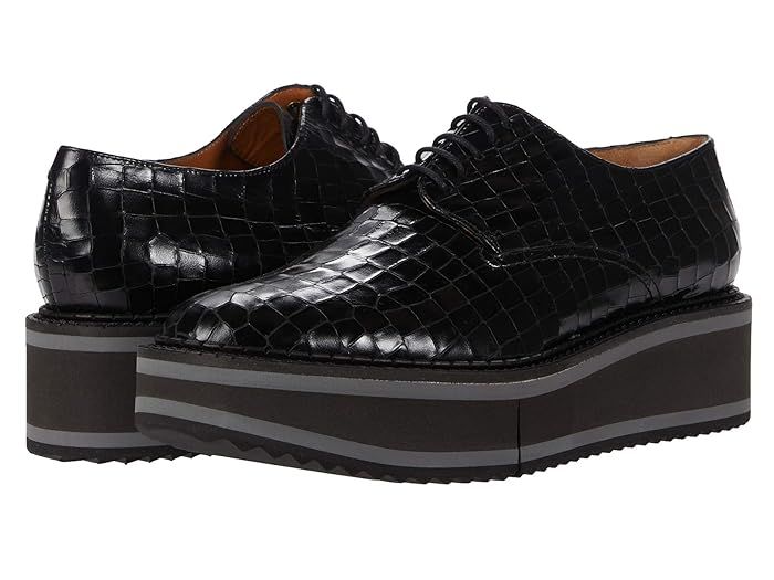 Clergerie Brook (Black Crocodile Calfskin) Women's Shoes | Zappos