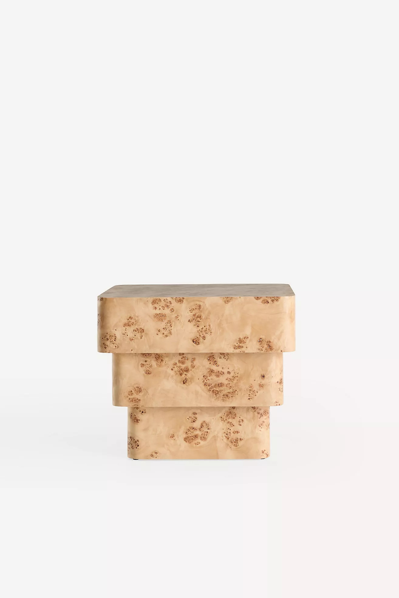 Leonne Burl Wood Side Table | Anthropologie (US)