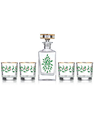 LenoxNEW FOR 2024! Holiday Double Old Fashioned Glass & Decanter Set5 (4) Black Friday Deal$39.99... | Macy's