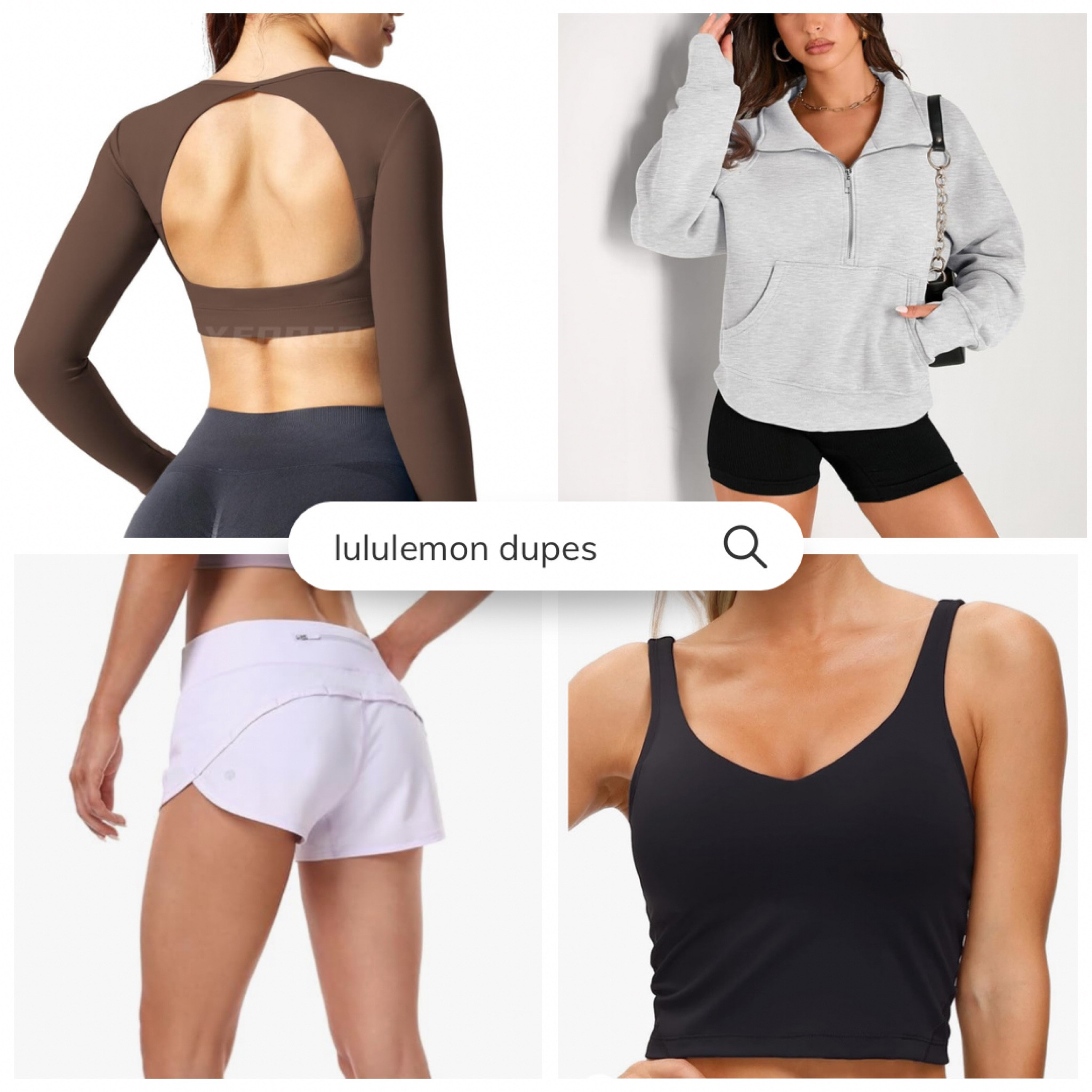 Lululemon Amazon dupes!


Amazon finds, Lululemon, athletic wear, budget lulu, lulu dupe, alo dupes, luxury dupes align leggings, hotty hot shorts, align tank, flare leggings, yoga pantss
"athleisure," "yoga wear," "performance activewear," "luxury sportswear," and specific product names like "Align leggings" or "Wunder Under." Enhance your SEO by emphasizing Lululemon's quality, sustainability, and popular collections. Additionally, include relevant terms such as "moisture-wicking," "four-way stretch," and "breathable fabrics". Lululemon dupes affordable activewear," "budget-friendly yoga wear," "Lululemon alternatives," "dupes for Lululemon," and specific product comparisons like "Lululemon leggings alternatives." Highlight features such as "affordable performance wear," "quality activewear alternatives," and "budget-friendly athleisure."

#LTKfitness #LTKMostLoved #LTKtravel