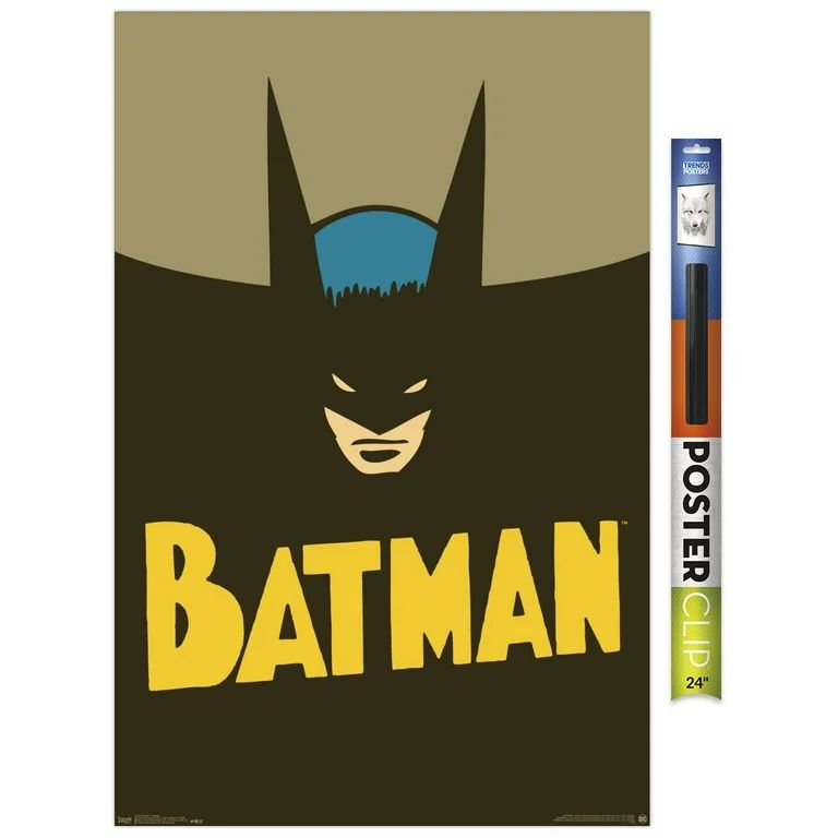 DC Comics - Batman - VIntage Premium Poster and Poster Clip Bundle - Walmart.com | Walmart (US)