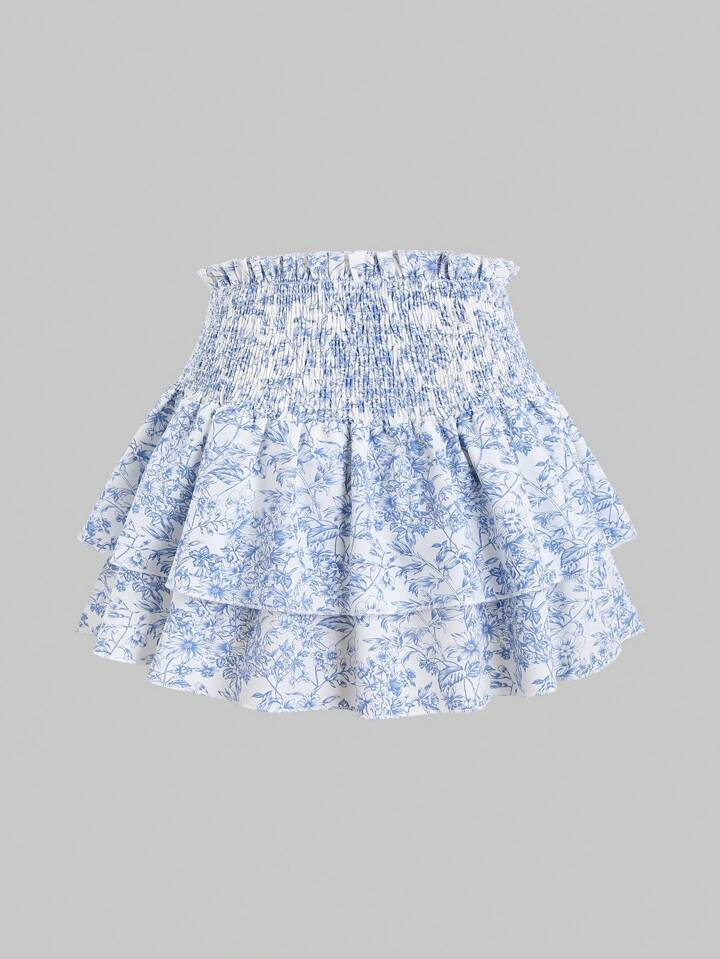 Pariaura Women's Random Printed Simple Daily Skirt | SHEIN