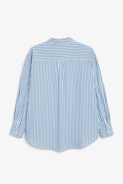 Long sleeve cotton shirt | H&M (UK, MY, IN, SG, PH, TW, HK)