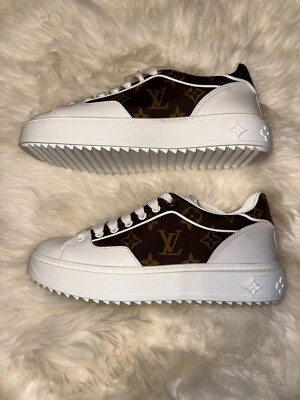 Louis Vuitton Women’s Time Out Sneaker - Brand New / Never Worn- Size 38.5 | eBay US