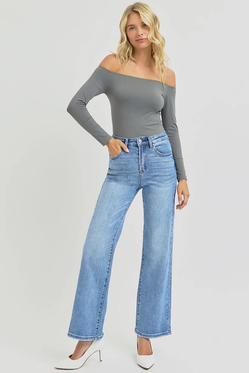 HIGH RISE-ANKLE JEANS | 555 Boutique