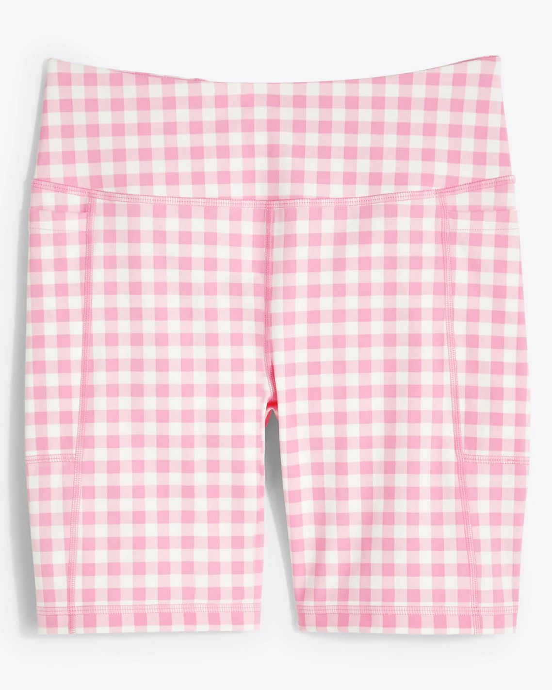 Bike Shorts in Pink Gingham | Draper James (US)