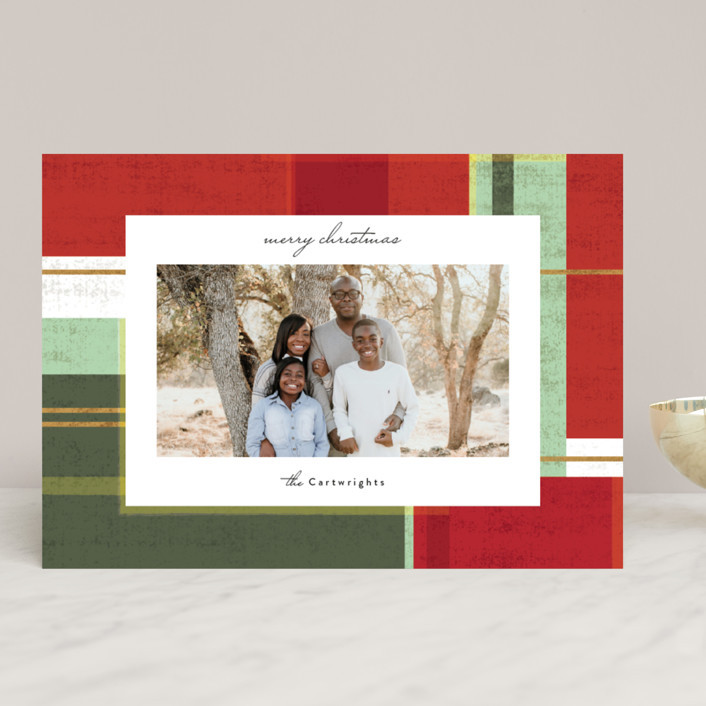 abstract plaid | Minted