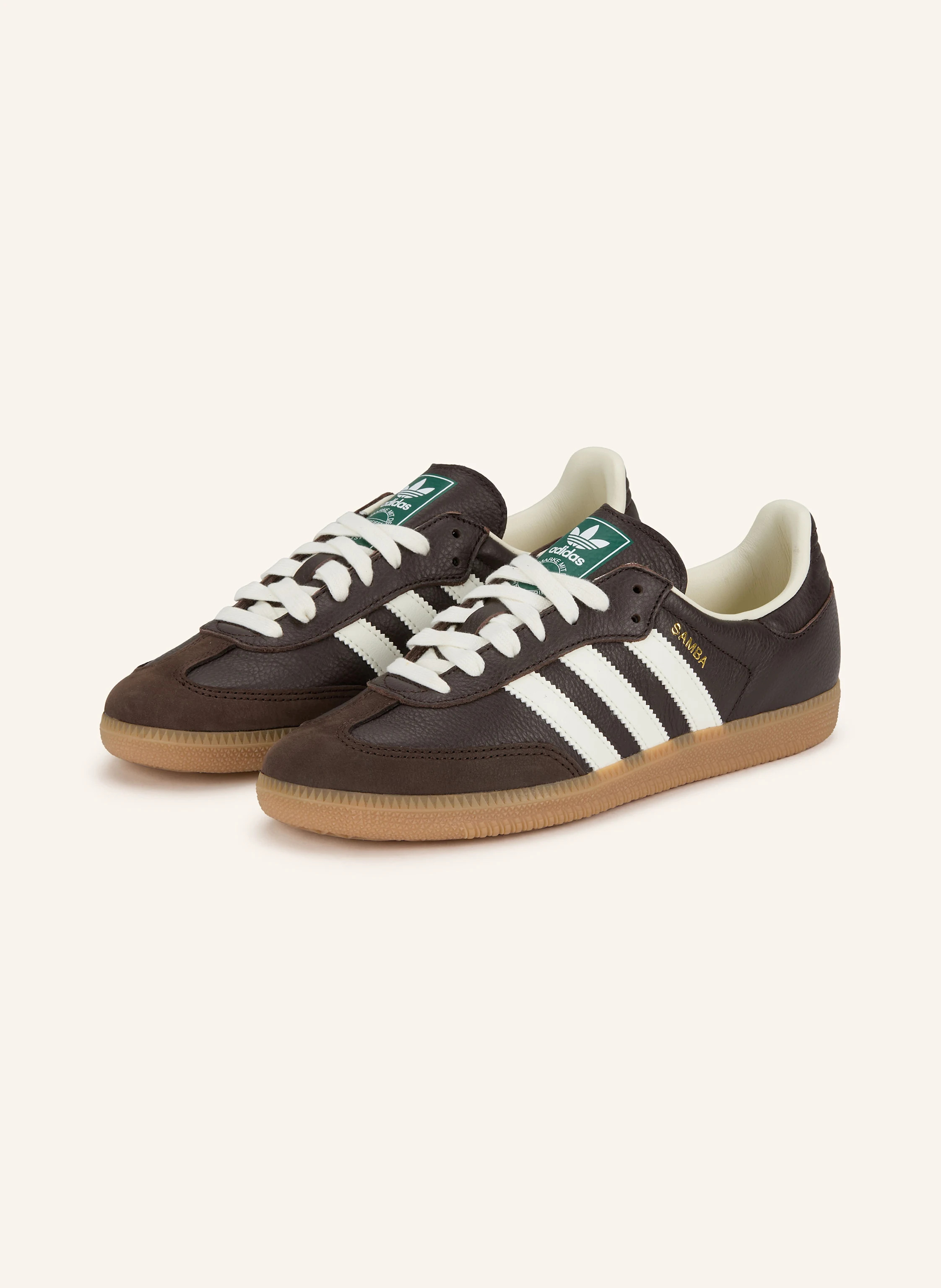 adidas Originals Sneaker SAMBA OG in dunkelbraun / ecru | Breuninger (DACH)